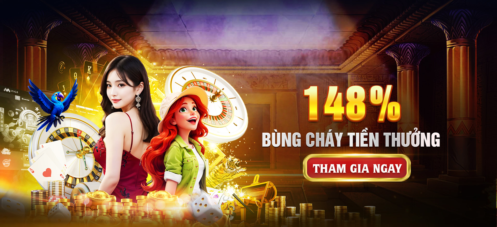 Hình ảnh quảng cáo của hot789 hiển thị nền tảng và các lợi ích